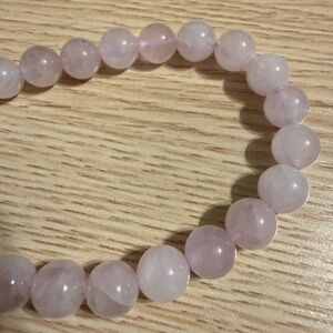 Natural Rose Quartz Round Beads 8mm Pink Gemstone Strand for Jewelry Making 15in